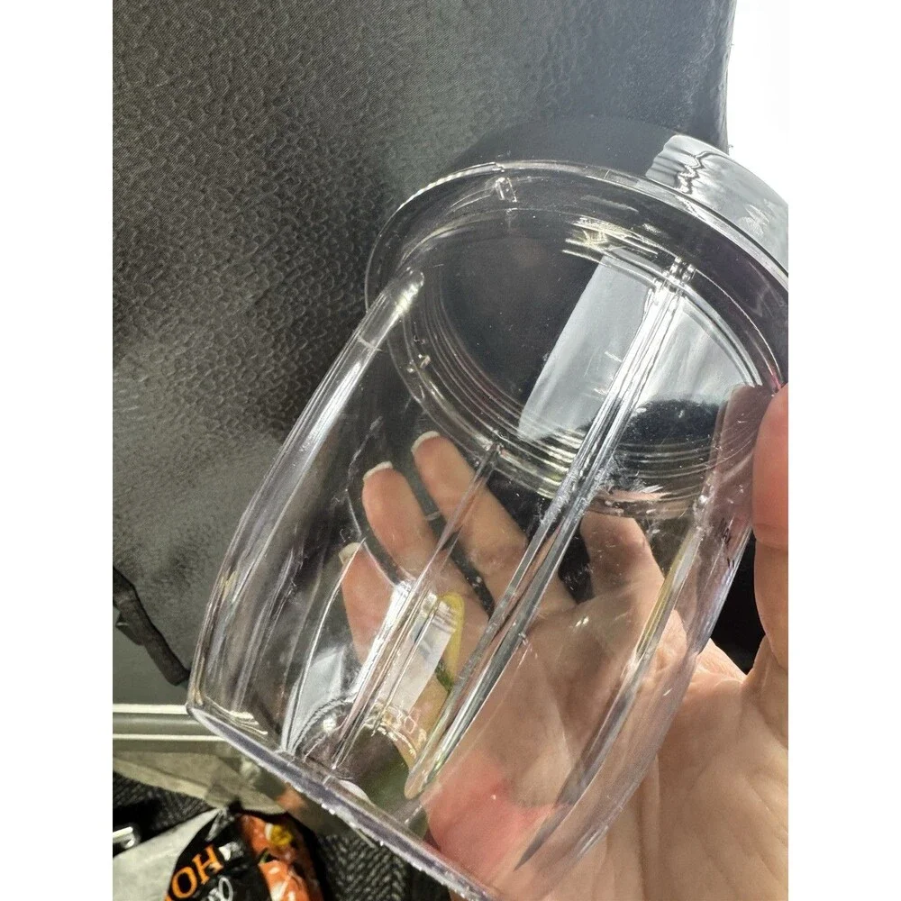 Veggie Bullet VB-102 Blender Replacement Cup Set 2 Cups with Lids and 1 Blade